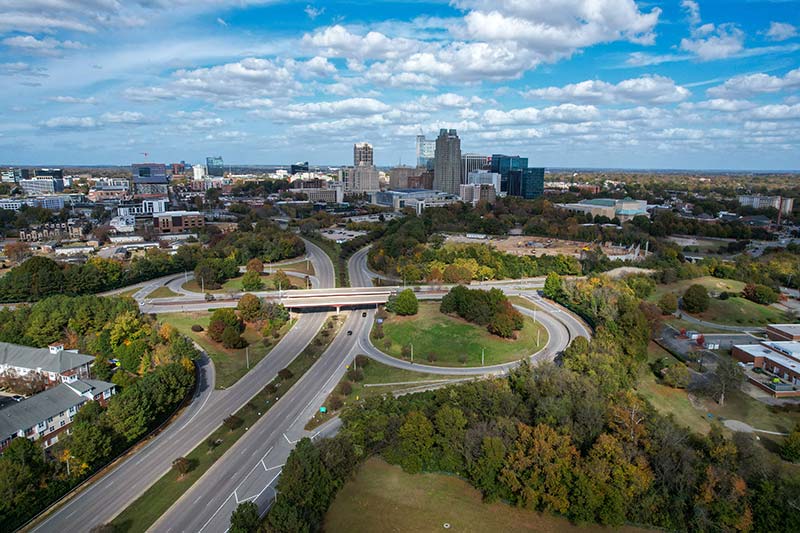 Raleigh NC Skyline