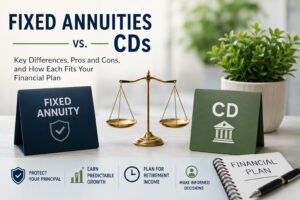 Comparison of fixed annuities and CDs
